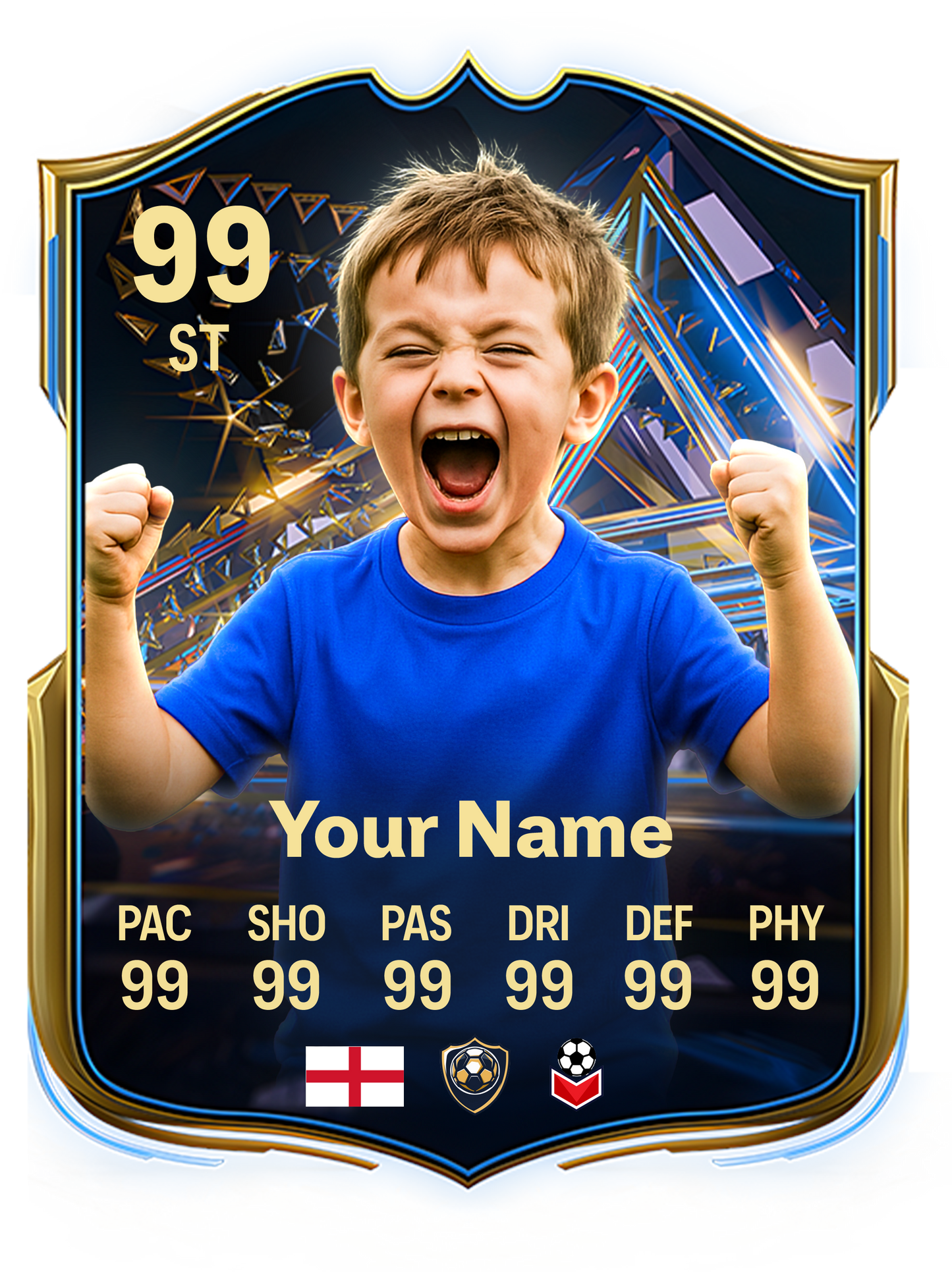 TOTS Printed Football Card
