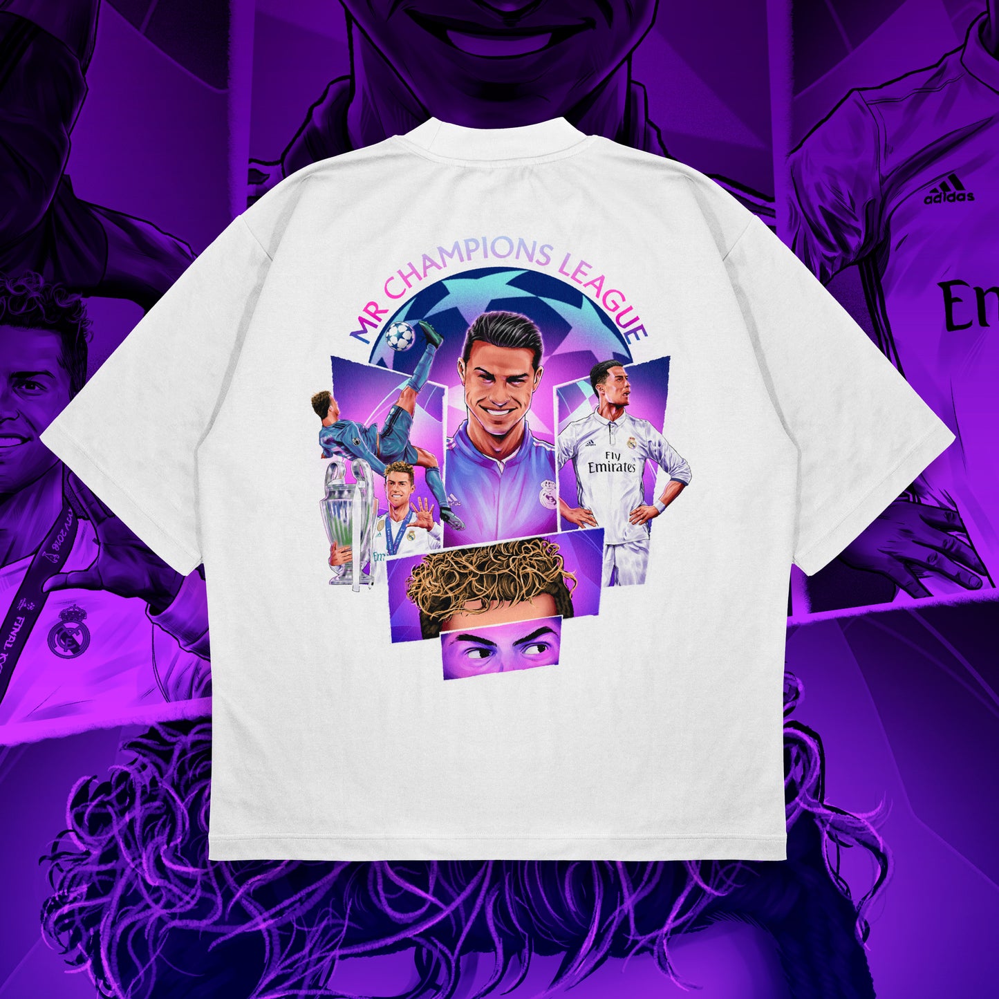 Ronaldo Mr.UCL Oversized T-Shirt
