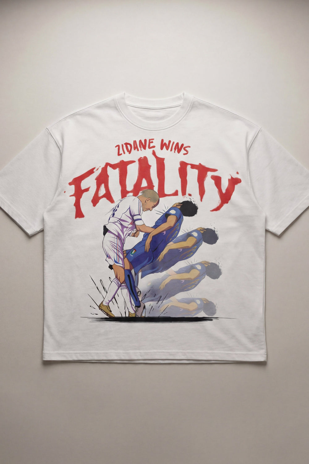 Zidane Wins Fatality T-Shirt