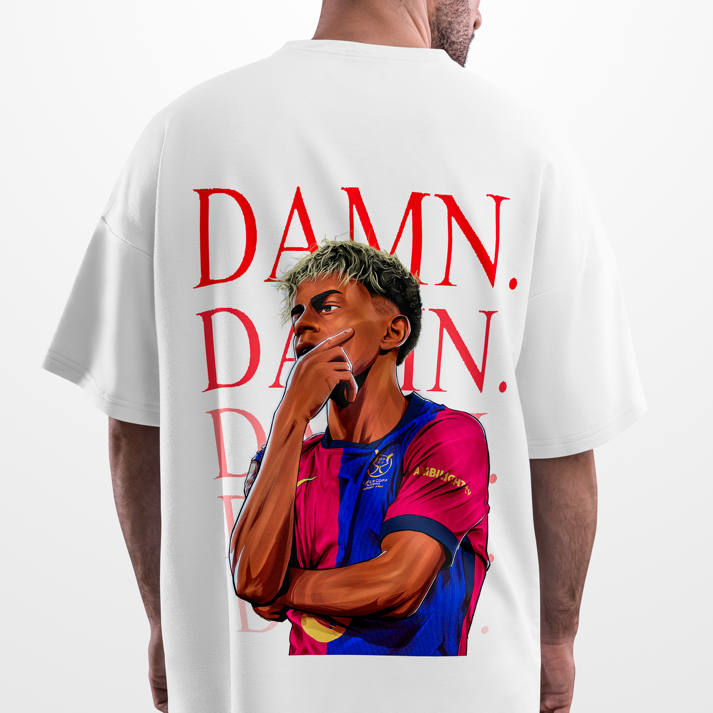 Yamal Damn Oversized T-Shirt